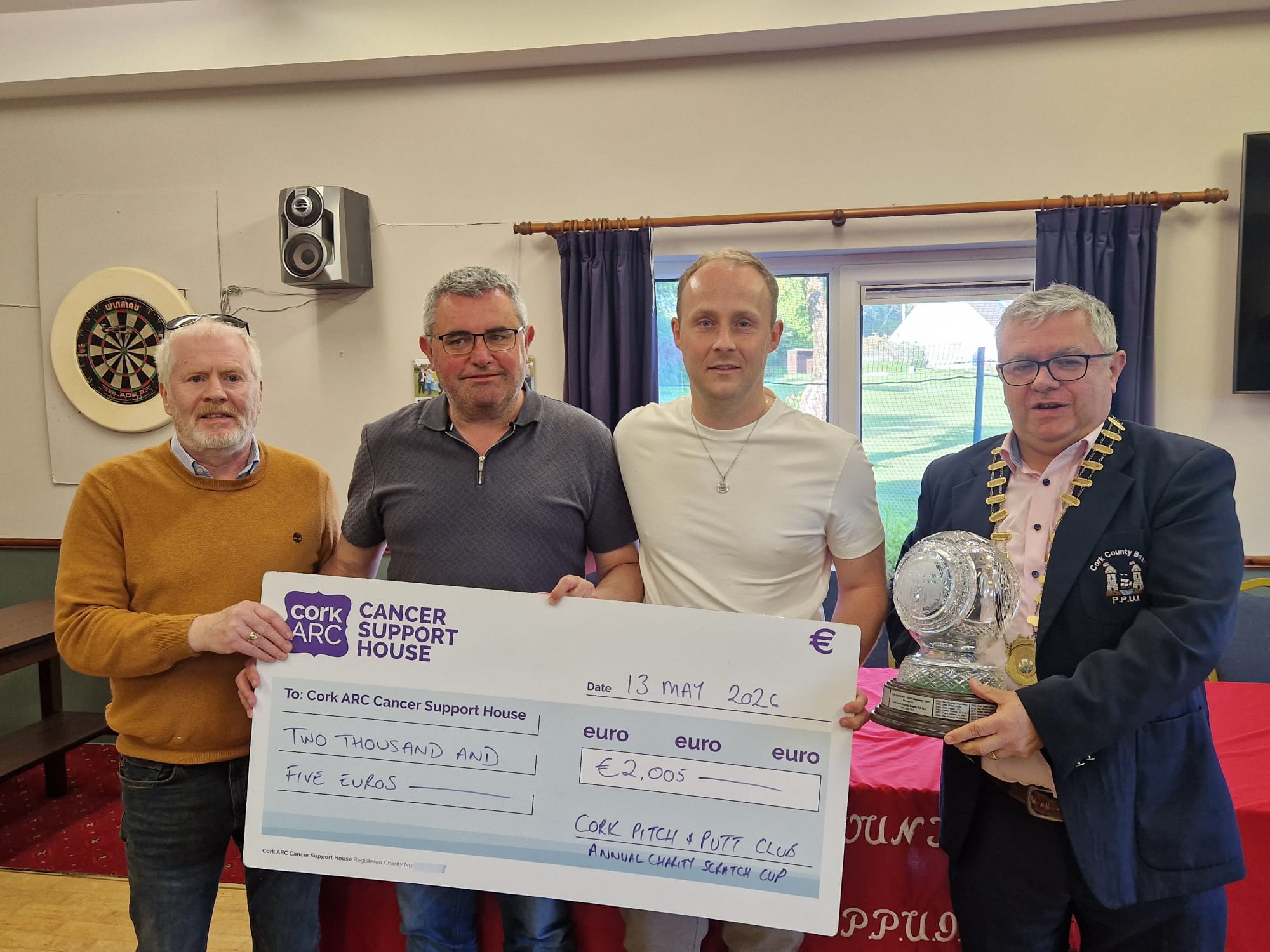 Cork Charity Scratch Cup Presentation
